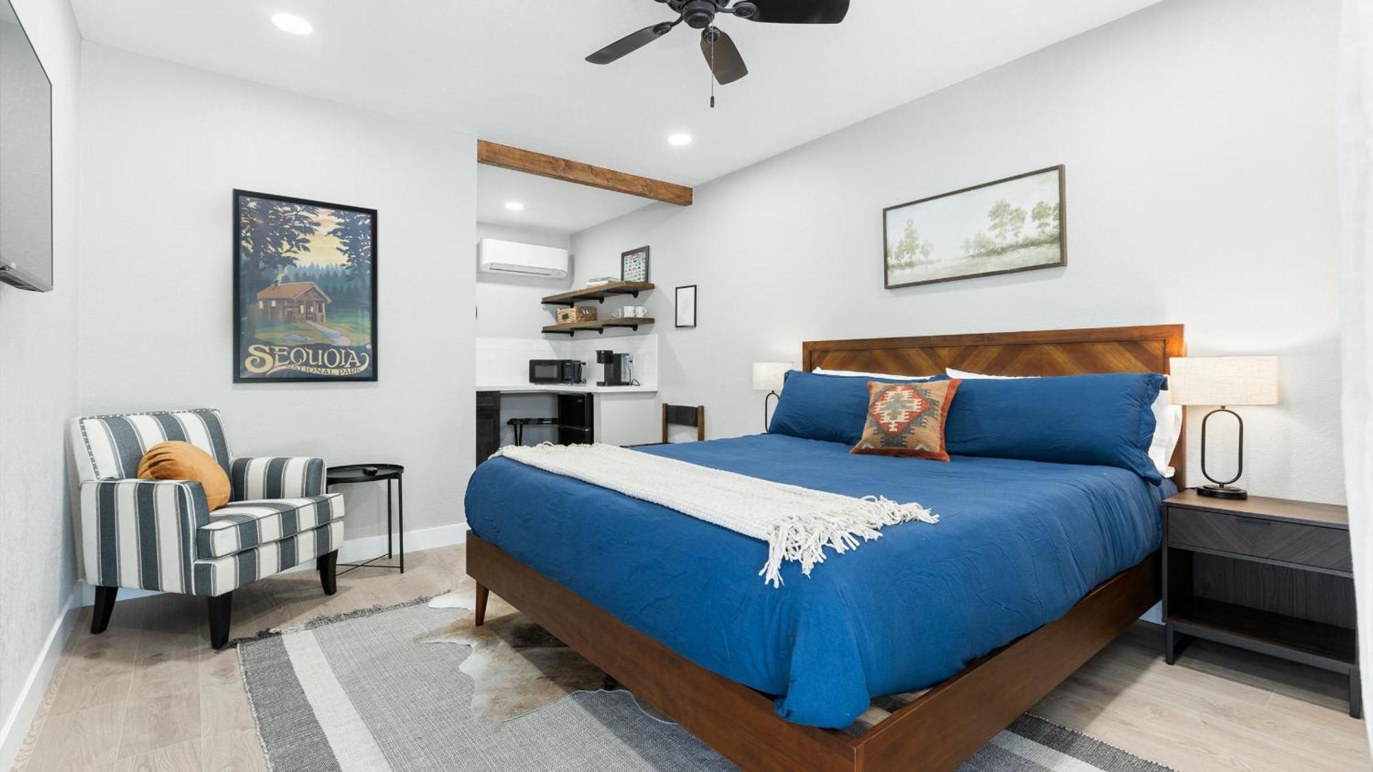 The Heather Sequoia Motel Rm 4 Three Rivers Eksteriør bilde